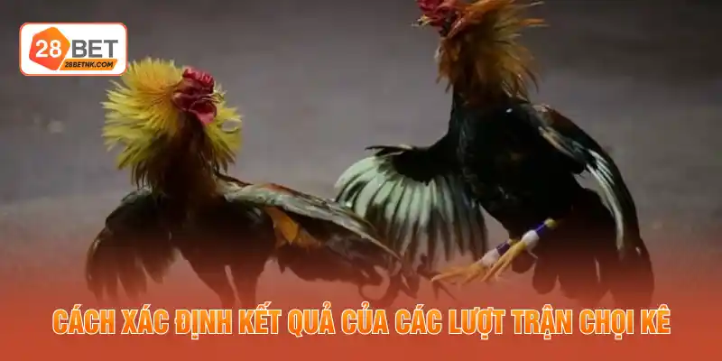 Cách xác định kết quả của các lượt trận chọi kê
